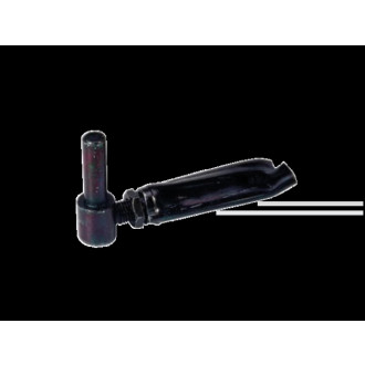 Gond de portail reglable diam 16