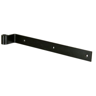 Penture coudee a 35 h epoxy noir b.c.40x6  d 14 l.800mm
