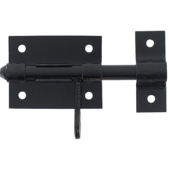 Verrou de box standard BOURG MERMIER - Ø 16 mm - Noir - M-498162 