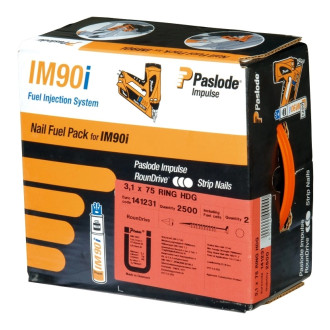 Pack de 2500 pointes lisses im90i spit - 2.8 x 75 mm – 142017