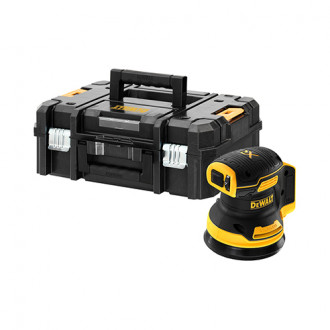 Ponceuse excentrique xr 18v 125 mm brushless dewalt - sans batterie ni chargeur - coffret tstak - dcw210nt-xj