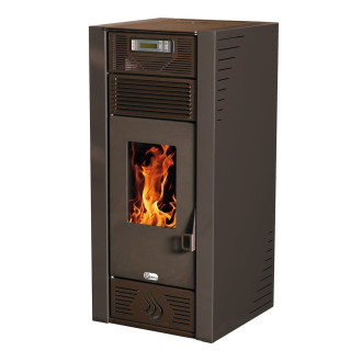 Optimo poêle à granulés lipari gris 15kw