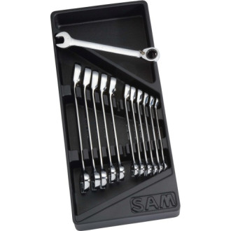 Module abs 1/3 12 clés mixtes à cliquet en mm SAM - 50CJ12M