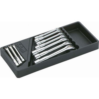 Module abs 1/3 de 10 clés à pipe débouchées 6/6 pans SAM - 94SDJ10M