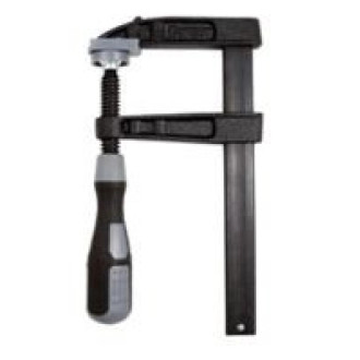 Presse à manche nylon LEMAN - tige acier - saillie 90 - section 22x5  - serrage 300 - 7070.187.030.