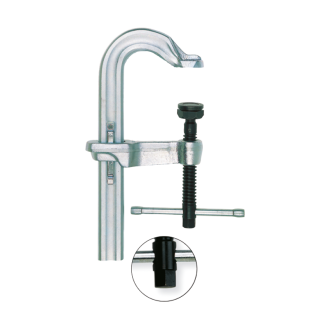 Presse haute performance stbc - bessey - serrage 250 mm - saillie 100 mm - rail 40x20 mm - stbc25