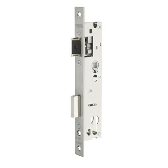 Boitier de serrure à cylindre profilé l41/a26/ea92 thirard réversible têtière inox sans gâche / sans rouleau - 00015926
