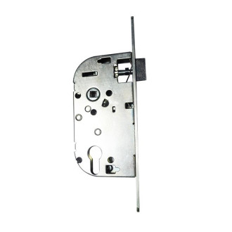 Coffre axe 50 nf métalux clé i droite aspect inox euro-elzett - sans gache réversible - g838e2d7k4 roz