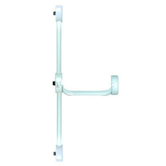 Serrure coupe-feu Idea ISEO 3 points latéraux - Blanc - 9416113444A 