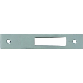 Gâche plate haute/basse Multiblindo ISEO - bascule - Inox - 134x24x3 - 038096