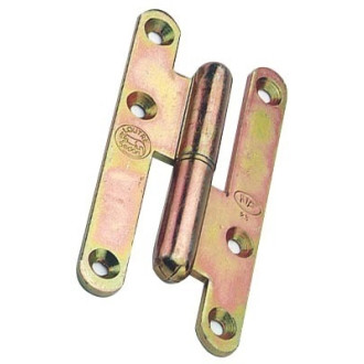 Paumelle bouts ronds “Loutre Sedan ®” TORBEL - 110x60 mm - Gauche - J530410