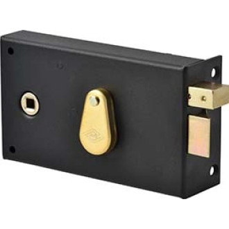 Serrure horizontale 144 à pêne dormant 1/2 tour JPM 140 mm - Droite - 144000-02-1A 