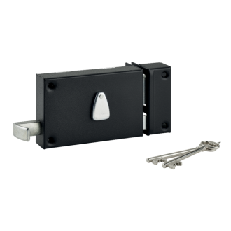 Serrure horizontale 6 gorge 140x88 mm THIRARD à tirage - Droite - 032010