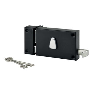 Serrure horizontale 6 gorge 140x88 mm THIRARD à tirage - Gauche - 032020                