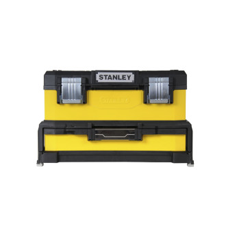Boite à outils à tiroir bi-matière jaune 51cm STANLEY - 1-95-829