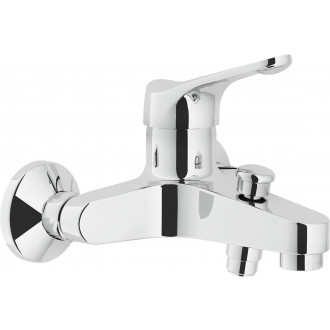 Mitigeur bain-douche mural TIMER - Chromé