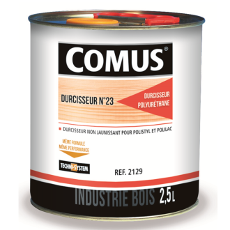 Durcisseur polyuréthane non jauni N°23 2129 COMUS - 12.5 L - 16693