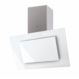 Cata hotte décorative inclinée titan 900xgwh a+ 90cm blanche