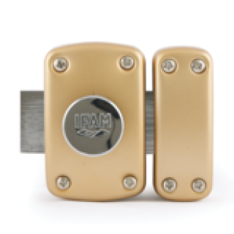 Verrou B5 bouton - cylindre 35mm 3 clés - IFAM - 26350