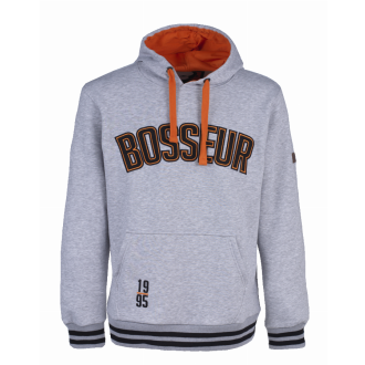 Sweat-shirt bosseur tokko - gris chiné - taille l - 11256-010