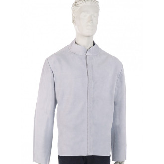 Veste singer pour soudeur - cuir croute - soudavl - Taille au choix