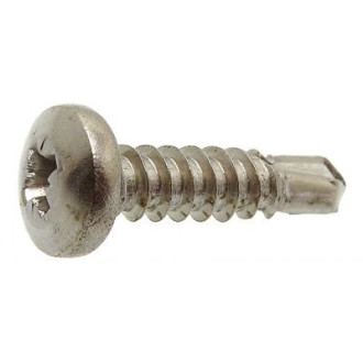 Boîte 200 vis auto-perceuses tête cylindrique pozidrive acton - pz3.9 x 13mm - 624303.9x13