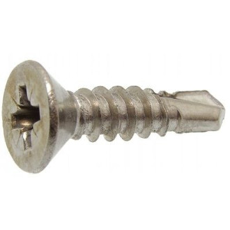Boîte 200 vis auto-perceuses tête fraisée pozidrive acton - pz4.8 x 38 mm - 624324.8x38