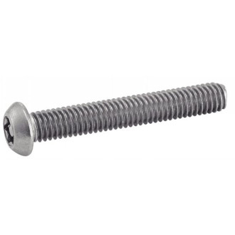 Vis à métaux tête bombée 6 lobes inviolable acton inox a2 7380 - 8x50mm - boite de 100 - 628058x50