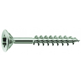 Vis à bois mustad panelvit - torx - ø4x60 mm - filetage partiel fraisante - boite de 200 - pfacxp400600c8c