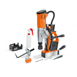 Perceuse colonne 18v magnétique akbu 35 pmqw fein - sans batterie ni chargeur - avec accessoires - 71700262000