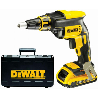 Visseuse plaques de plâtres DEWALT 18V 2.0Ah + 2 Batteries + Chargeur - DCF620D2