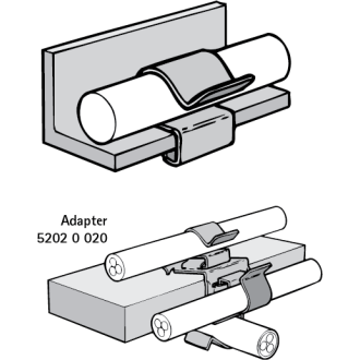 Attache de bord de tôle WALRAVEN BRITCLIPS PC7 9 - Poutrelles 2-7 mm - 52020907