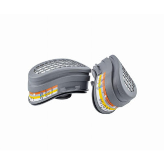 Paire de filtres gaz / poussières abe1p3 spr582 pour masques elipse spr581 ou spr584 gvs - spr582