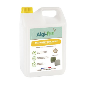 ALGI VERT Traitement concentré toiture, façade et terrasse 5L - 196002