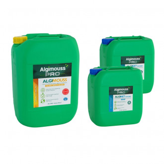 Pack 1 bidon Algimouss 30L + 2 bidons Alginet 15L