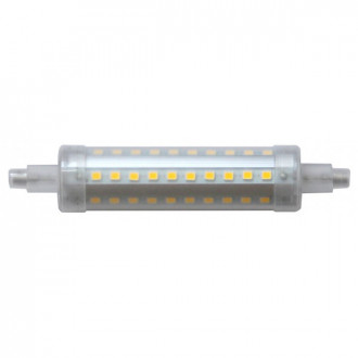 Ampoule led crayon R7s Girard Sudron 12 watt 118 mm dimmable - Couleur eclairage - Blanc chaud 2700°K