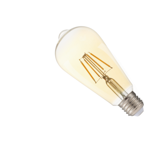 Ampoule led st64 culot e27 4.5w teintée