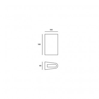 Applique de jardin elix led 18 ampoules