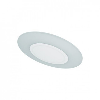 Applique led flat - plafonnier diam 380mm 20 watt blanc chaud