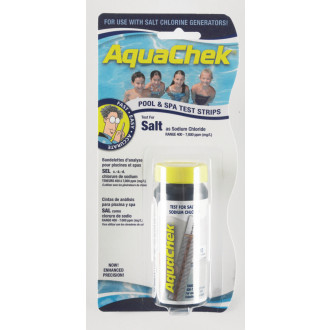 Bandelette analyse sel aquacheck aqualux - 10 pièces - taselb