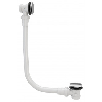 Vidage de baignoire cw8 clic clac chrome
