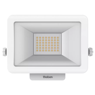 Projecteur d'extérieur LED theLeda B20L W WH - Appareil évolutif avec modules en option - 20 W - Blanc - THEBEN - 1020692