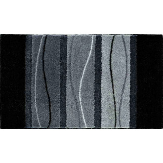 Tapis de salle de bain orly 70 x 120 cm anthracite