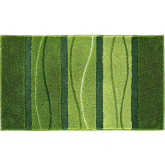 Tapis de salle de bain orly 70 x 120 cm vert