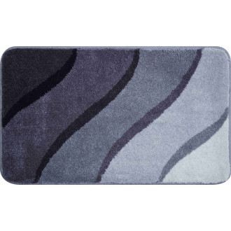 Tapis de salle de bain duna 60 x 100 cm gris