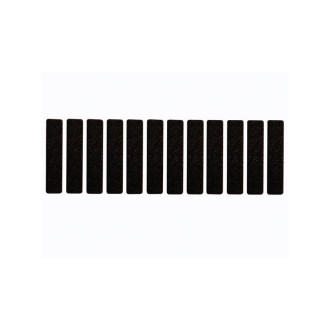 Bande Feutre - Rectangulaire 15 Mm X 68 Mm - 12 Pcs