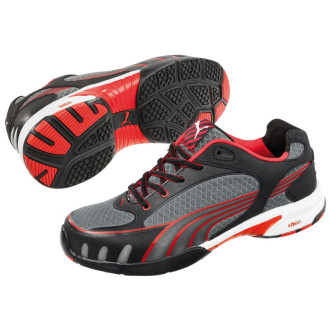 Baskets de sécurité basses femme Puma fuse motion red S1 HRO SRC - Taille au choix
