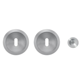 Kit poignée cuvette rond KARCHER DESIGN Inox satiné - EPD3 BB 71