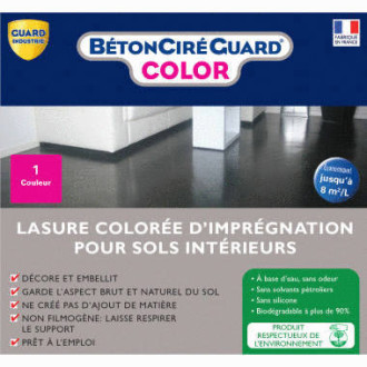 Béton ciré guard - color - 2l gris béton - traite 16m²