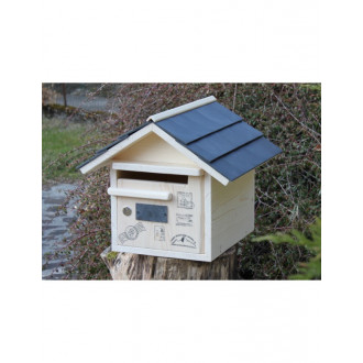 Boîte aux lettres en bois créastuce : routard (1 porte prestige)